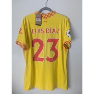 Liverpool Luis Diaz ADV Jersey Large NWT Soccer Shirt